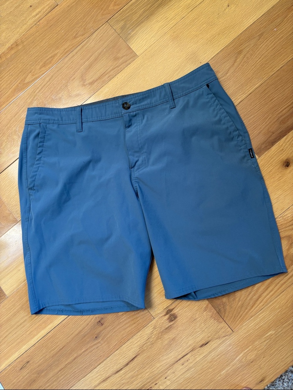 O'Neill Reserve Slate Blue Men’s Flat Front Shorts 36”